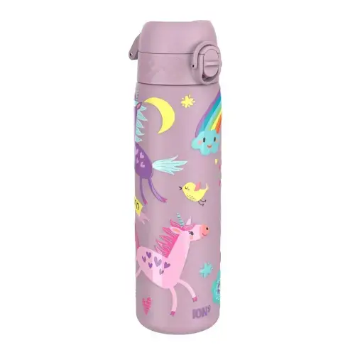 Sticla apa Slim, inox, 500ml, Unicorns - Ion8