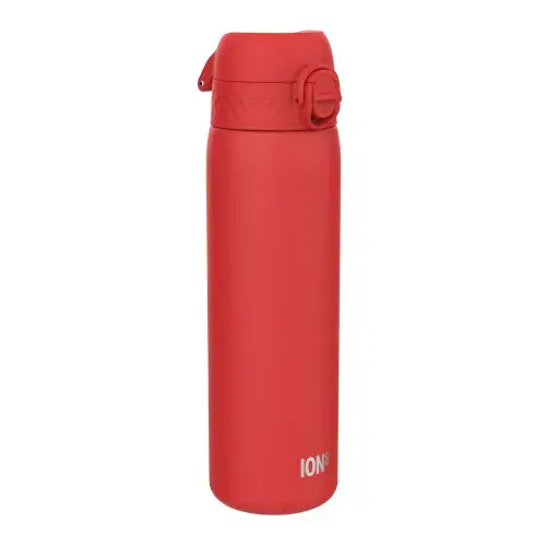 Sticla apa Slim Ion8, inox, 600ml, Rosu