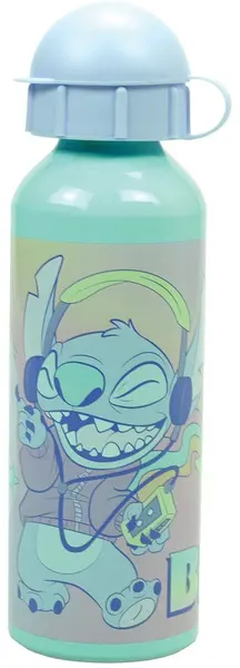 Sticlă de aluminiu GIM - Stitch Having a Blast, 520 ml