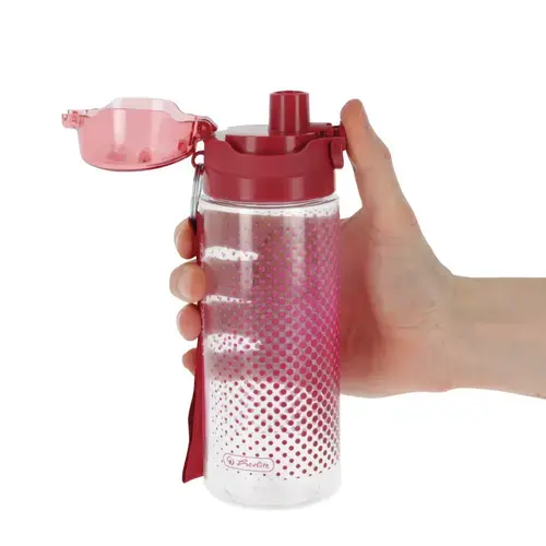Sticla de apa 500 ml BPA free Herlitz 50046706, (Roz)