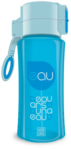 Sticlă de apă Ars Una - Albastru deschis, 450 ml