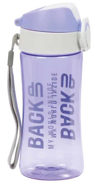 Sticlă de apă Back Up 6 A - 400 ml, mov