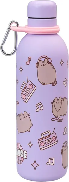 Sticlă de apă Erik Animation: Pusheen - Pusheen Dance, 500 ml