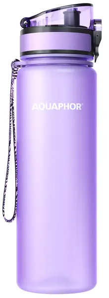 Sticlă de apă filtrantă Aquaphor - City, Filter, 0.5 l, Lavender