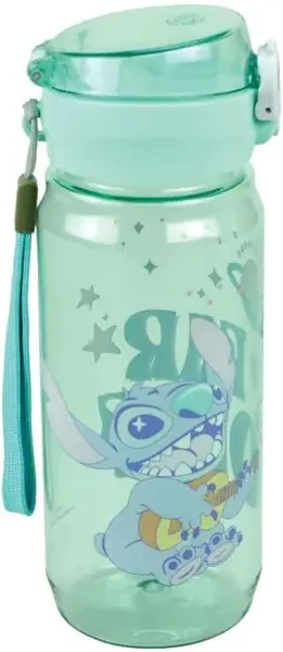 Sticlă de apă GIM - Stitch Having a Blast, 600 ml cu deschidere