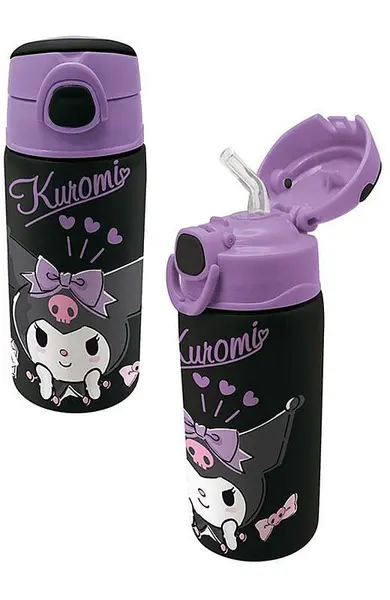 Sticlă de apă Graffiti Kuromi - Sketch, 500 ml