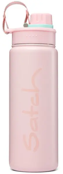 Sticla de apa Satch - Rose Steel, 650 ml, otel