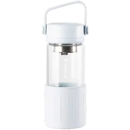 Sticla de ceai BUYDEEM DG42-OW, 300 ml (Alb)
