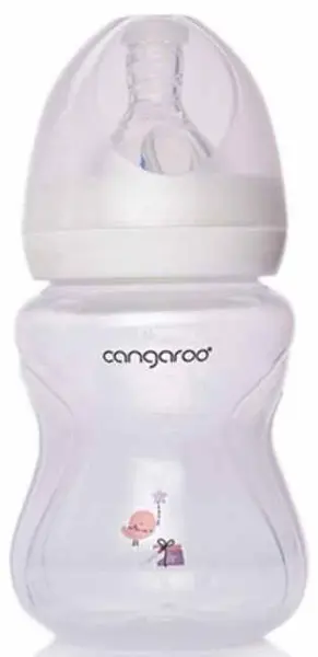 Sticla de plastic Cangaroo - Birdy Blu, 160 ml, C0562, roz