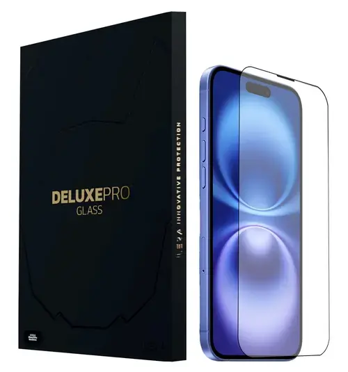 Sticla de protectie iLera DeLuxe Frosted pentru iPhone 16 Pro