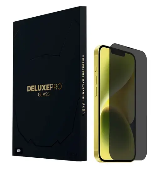 Sticla de protectie iLera DeLuxe Incognito pentru iPhone 16E/14/13/13 Pro