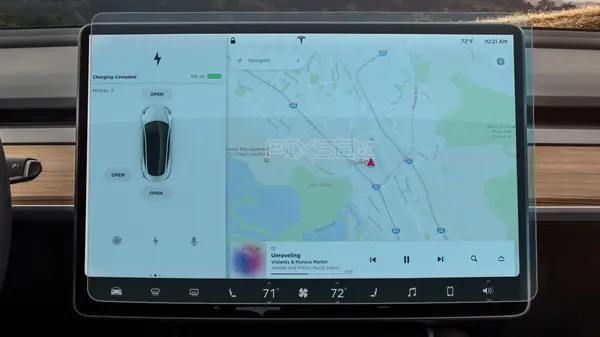 Sticla De Protectie Pixsel pentru Monitor Tesla Model 3 - 16.4" 2017-2022