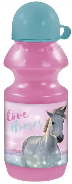 Sticlă Derform - Horses, 330 ml