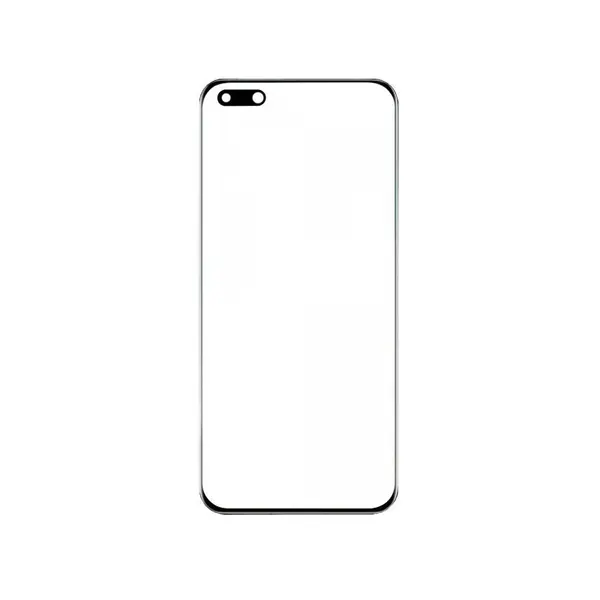 Sticla Display, Zamo®, Compatibila Huawei P40, Rama Neagra