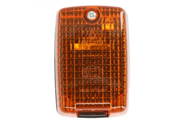 Sticla lampa semnalizare universala (culoare sticla: portocaliu)