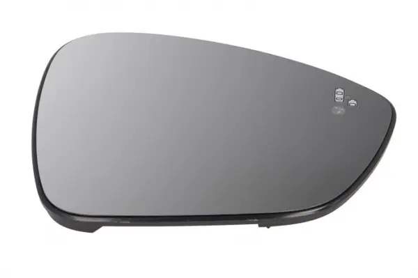 Sticla oglinda dreapta (convex, cu incalzire, asistent pentru schimbarea benzii) potrivit CITROEN C3 AIRCROSS, C4 GRAND PICASSO II, C4 PICASSO II; OPEL CROSSLAND X 02.13-