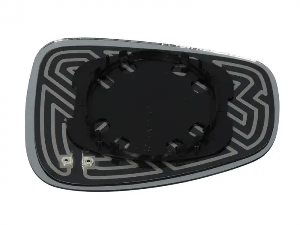 Sticla oglinda exterioara dreapta albastru, incalzita, convex ALFA ROMEO 159, MITO dupa 2005