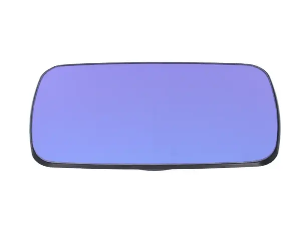 Sticla oglinda laterala Stanga plat, incalzita, albastru potrivit BMW Seria 3 E36, 5 E34, 5 E39 1987-2004