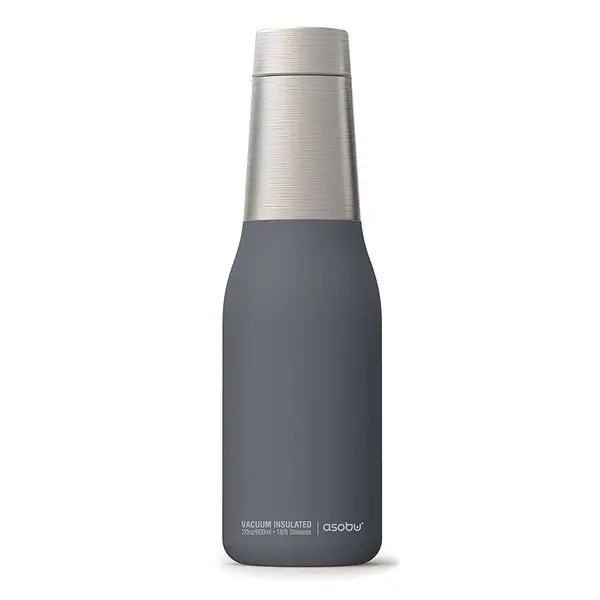 Sticla pentru apa - Stainless Steel Grey | AD-N-ART