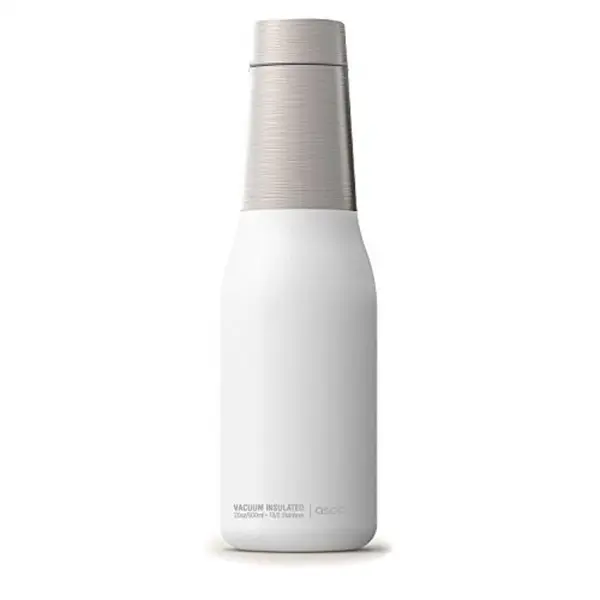 Sticla pentru apa - Stainless Steel White | AD-N-ART