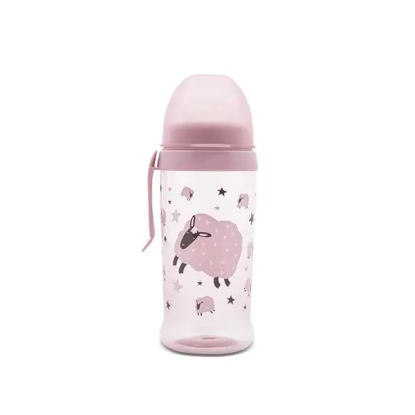 Sticla sport Lorelli My Friend 350 ml Mellow Rose