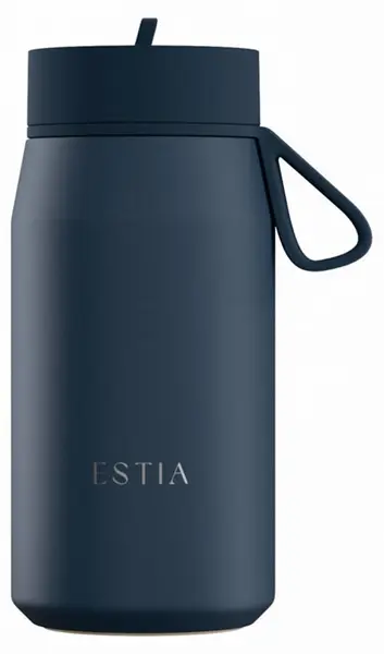 Sticlă termică cu mâner Estia Pulse - Indigo, 360 ml