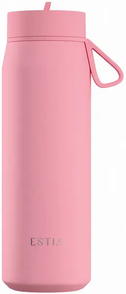 Sticlă termică cu mâner Estia Pulse - Rose, 500 ml