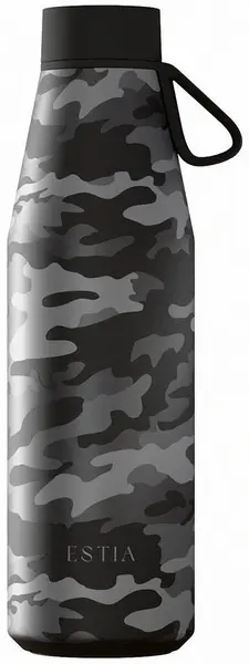 Sticlă termică Estia Flow - Dark Camo, 500 ml