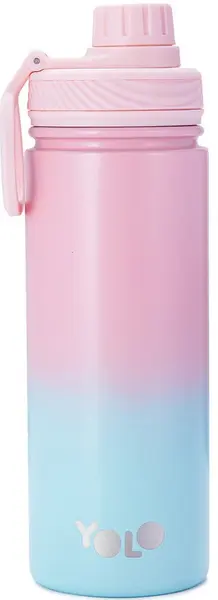 Sticlă termică YOLO - Gradient Pink, 500 ml