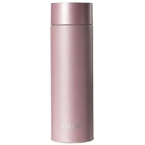 Sticla Termoizolanta cu Afisaj Digital Temperatura, 480 ml, Auriu