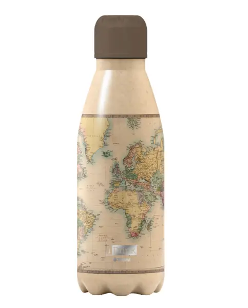 Sticla termoizolanta - Old Map, 350 ml | Total Juggling