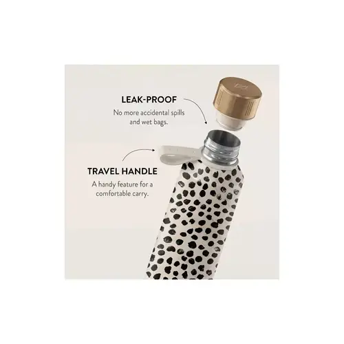 Sticla Termos Burga din inox Almond Latte, 500 ml