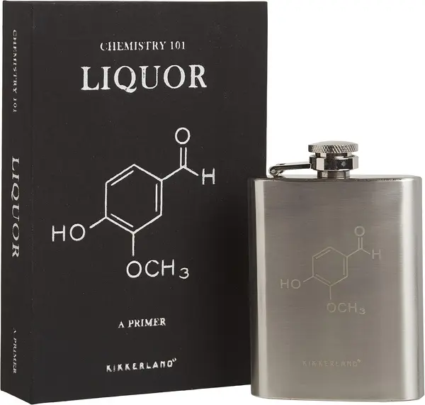 Sticluța metalică Kikkerland - Chemistry, 100 ml