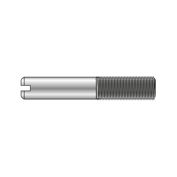 Stift Partial Filetat Crestatura 427 Otel Gr.5.8-M 6 X 25