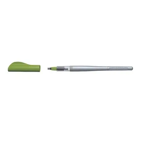 Stilou caligrafie reincarcabil Parallel Pen Pilot 3.8 mm varf mediu,corp verde