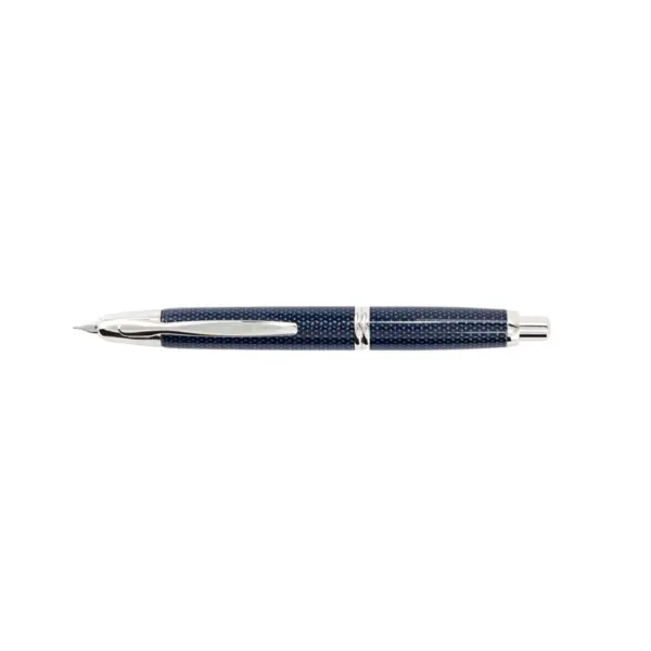 Stilou Capless Rhodium Graphite Pilot varf fin corp albastru Stilou Capless Rhodium Graphite Albastru Varf Fin