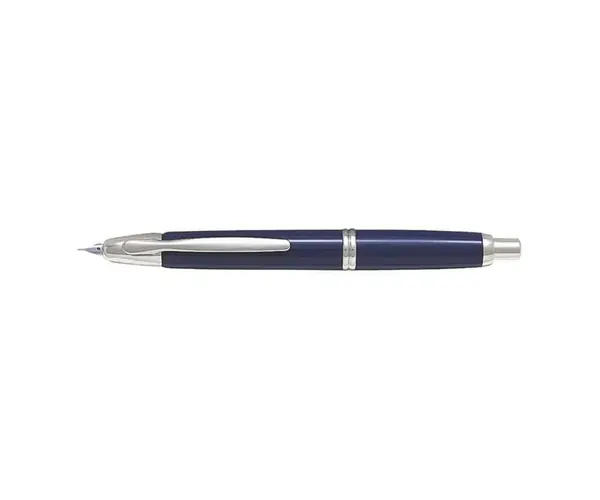 Stilou Capless Rhodium Pilot varf gros corp albastru Stilou Capless Rhodium Pilot varf gros corp albastru