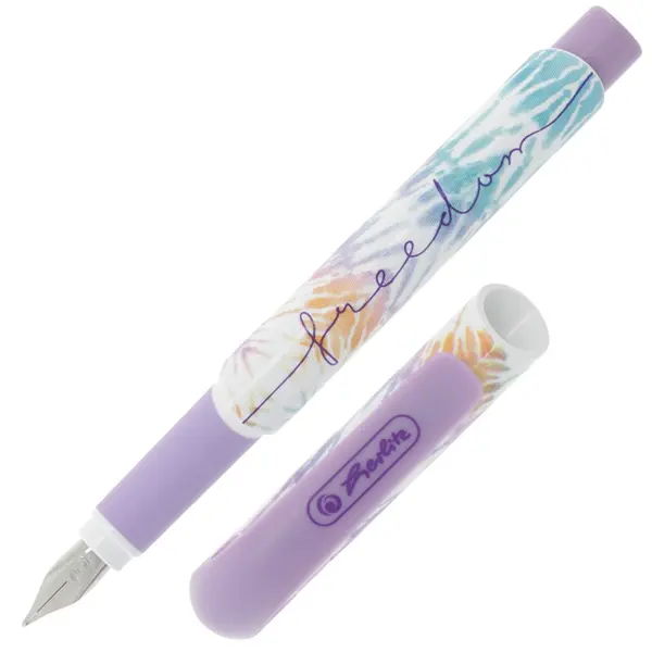 Stilou cu 3 patroane, penita M, New Batik Freedom