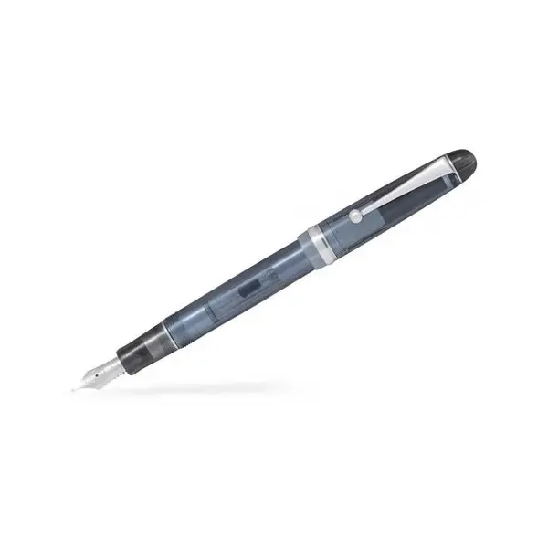 Stilou Custom 74 Pilot bleumarin transparent varf gros Stilou Custom 74 Pilot bleumarin transparent varf gros
