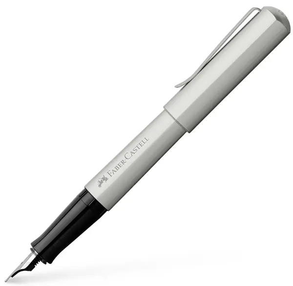 Stilou Faber-Castell Hexo - М, argintiu mat