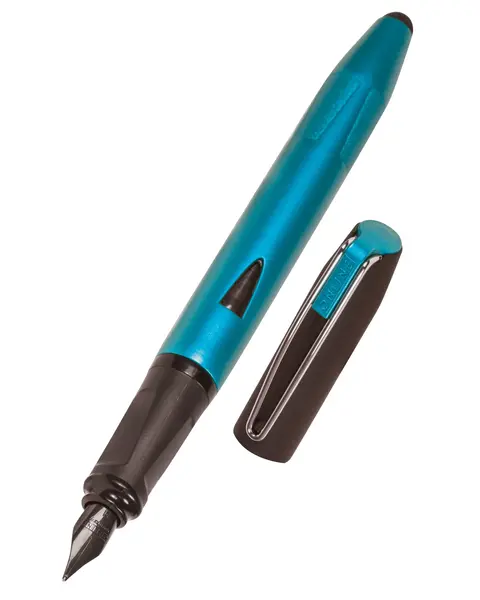 Stilou Online Switch Plus albastru petrol penita din iridiu M cu capac Stilou Online Switch Plus albastru petrol penita din iridiu M cu capac