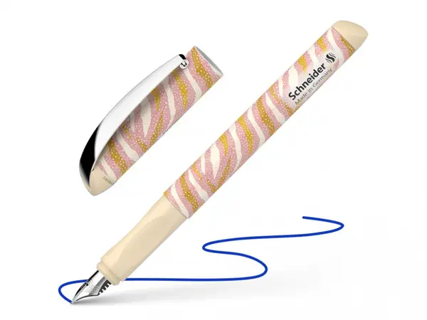 Stilou pentru dreptatici si stangaci Schneider Glam 2024, model Calm