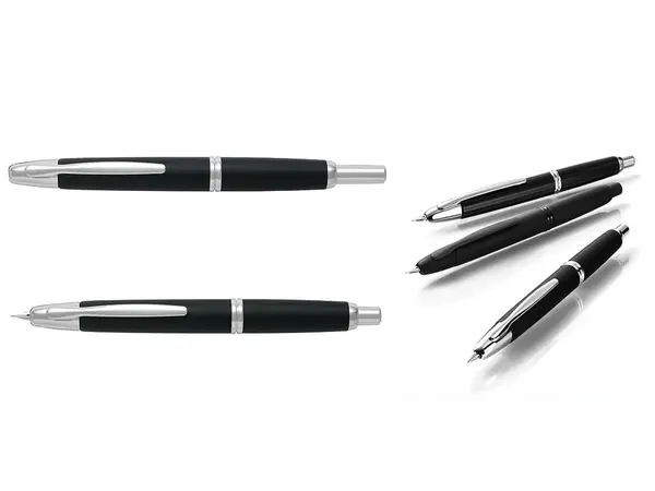 Stilou Pilot Capless Rhodium negru mat varf gros Stilou Pilot Capless Rhodium negru mat varf gros