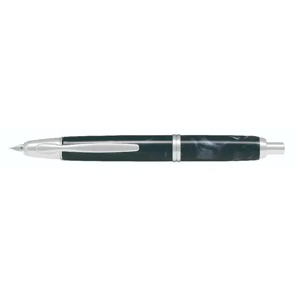 Stilou Pilot Capless SE negru marmorat varf mediu Stilou Pilot Capless SE negru marmorat varf mediu