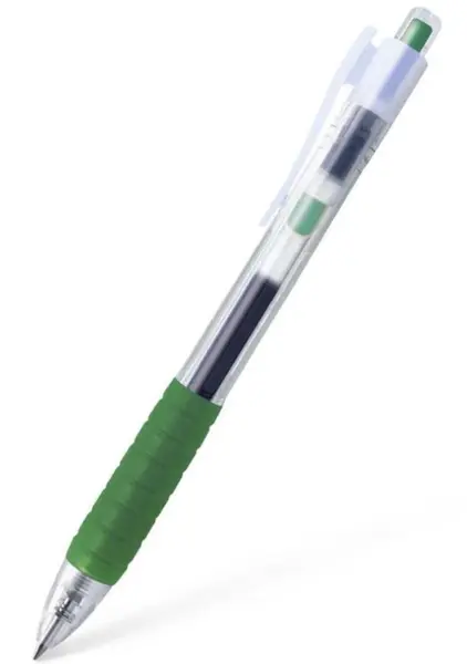 Stilou rolă automată Faber-Castell Fast Gel - 0.7 mm, verde
