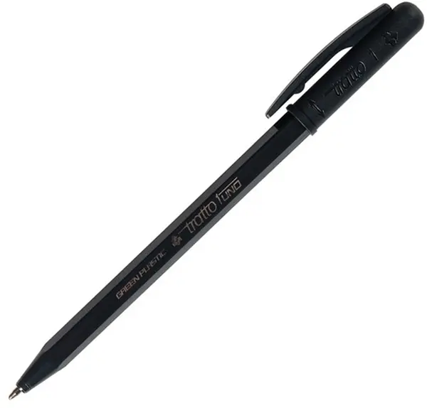 Stilou Tratto Uno - 1 mm, negru