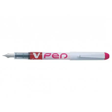 Stilou V-Pen Erasable Pilot varf mediu, roz