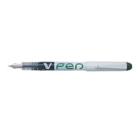 Stilou V-Pen Erasable Pilot varf mediu, verde
