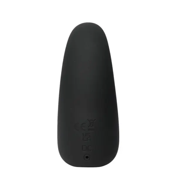 Stimulator clitoris INTY TOYS TICKLE, din silicon lichid, cu 10 funcții de vibrații ultra-puternice, rezistent la apă IPX6, negru
