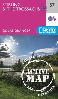 Stirling & the Trossachs. February 2016 ed, Sheet Map/Ordnance Survey